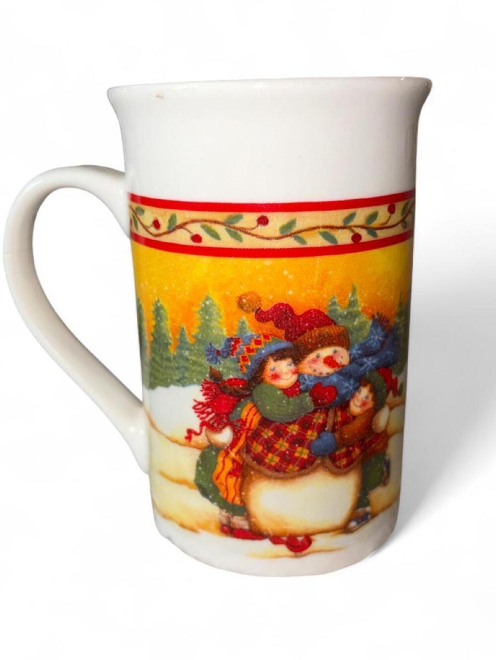 Vintage Christmas cup vintage Christmas decor Christmas holiday season